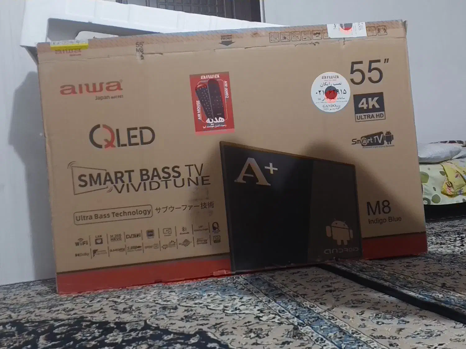 کارتن تلوزیون نو وتمیز|تلویزیون و پروژکتور|اهواز, کوی مهدیس|دیوار