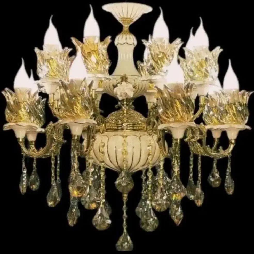 تولیدکننده لوستر برنزی شیک و بادوام/ق.یمت کارخانه|لوستر و چراغ آویز|اردبیل, |دیوار