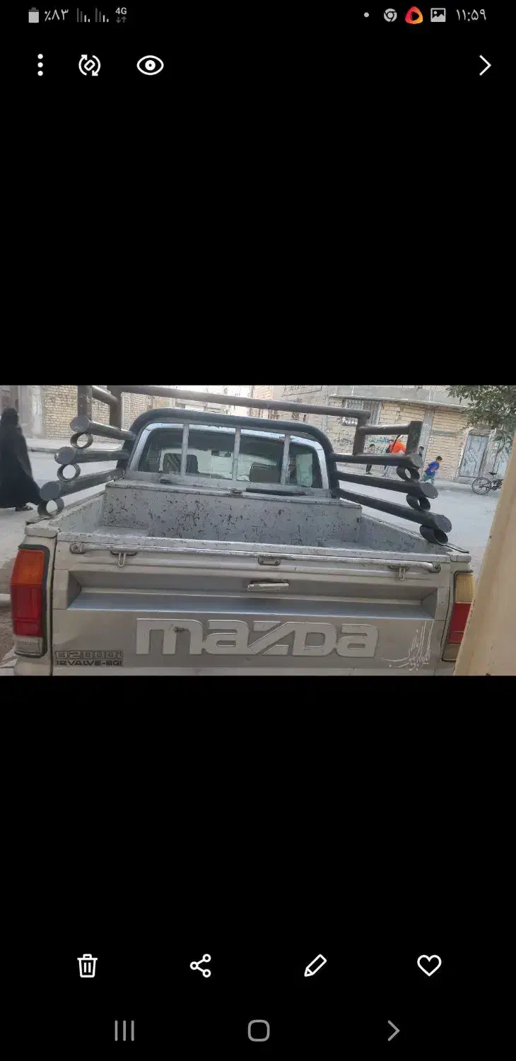 فروش مزدا دوکابین ۲۰۰۰|خودرو سواری و وانت|فلاورجان, |دیوار