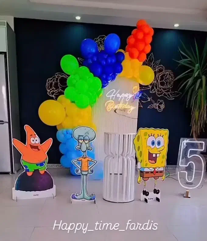 تم کامل تولد/بادکنک/میز/هپی لوکیشن شما فقط ۲۵۰۰ت|خدمات پذیرایی، مراسم|شهریار, شهریار|دیوار