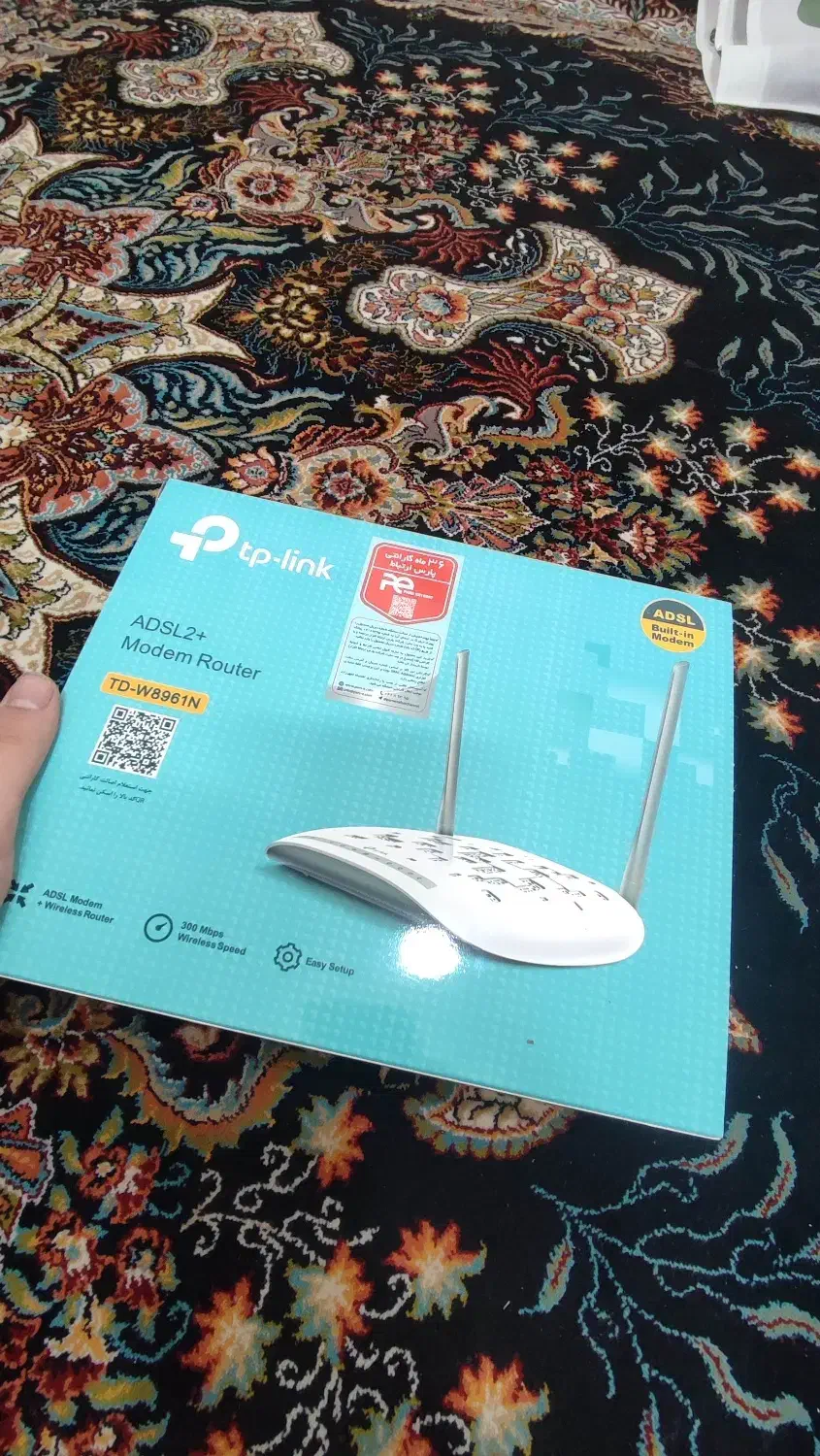 مودم تی پی لینک TP-Link 8961n v5 سه سال ضمانت پارس|مودم و تجهیزات شبکه|مشهد, استاد یوسفی (شهرک غرب)|دیوار