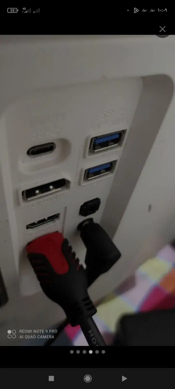 مانیتور lg 27 4k|قطعات و لوازم جانبی رایانه|تاکستان, |دیوار