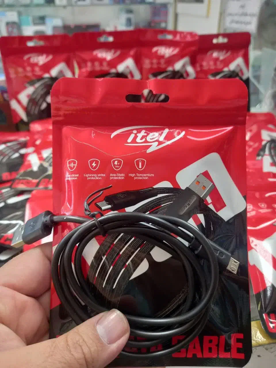 پک ده عددی کابل شارژ میکرو|لوازم جانبی موبایل و تبلت|مشهد, شهید قربانی|دیوار