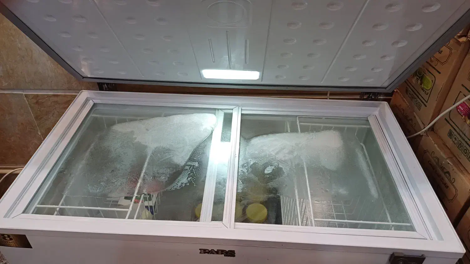 فروش فریزر نو شرکت پارس با گارانتی فعال|یخچال و فریزر|تهران, بهداشت|دیوار