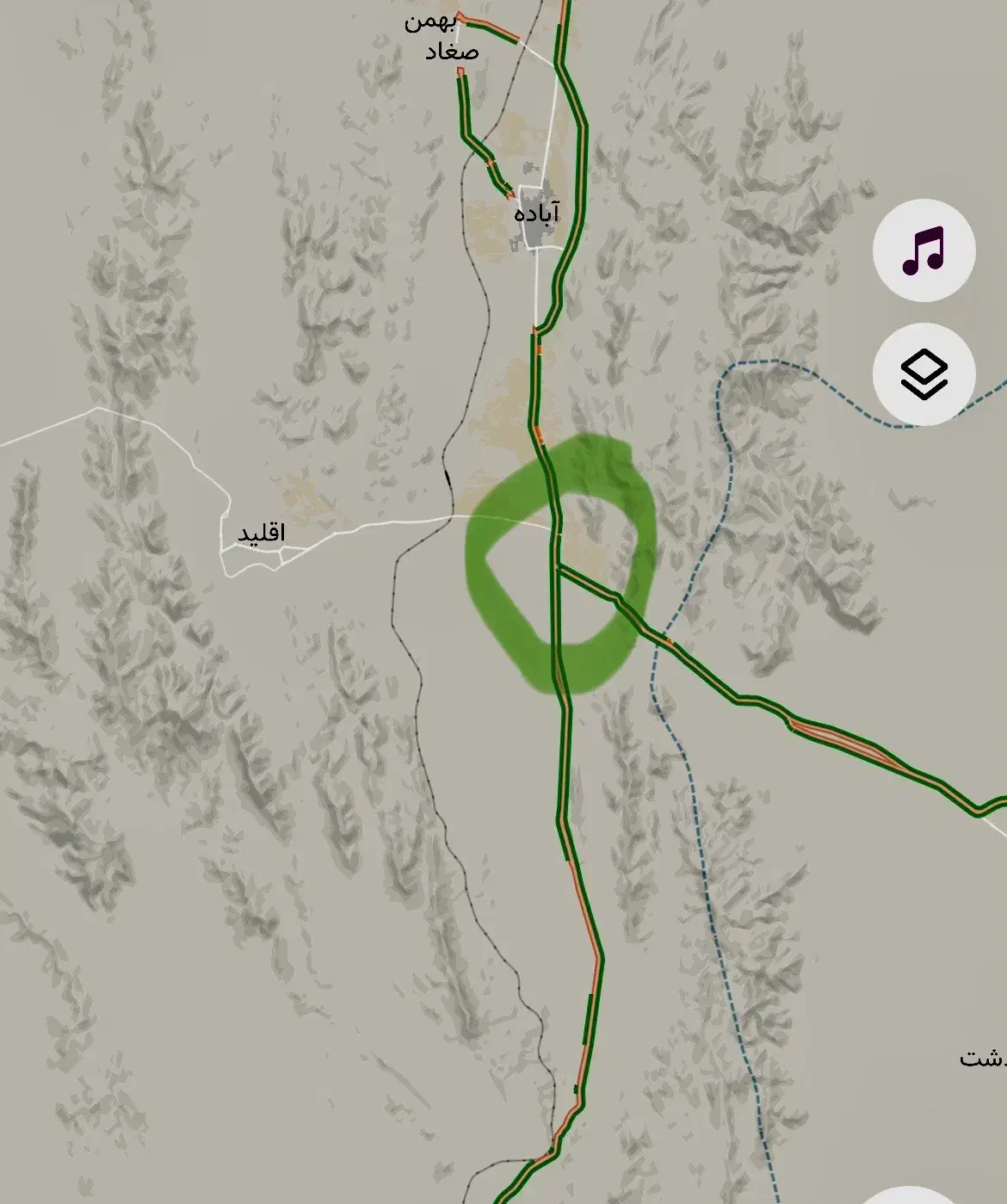 زمین مسکونی دوراهی سورمق|فروش زمین و ملک کلنگی|شیراز, حومه شیراز|دیوار