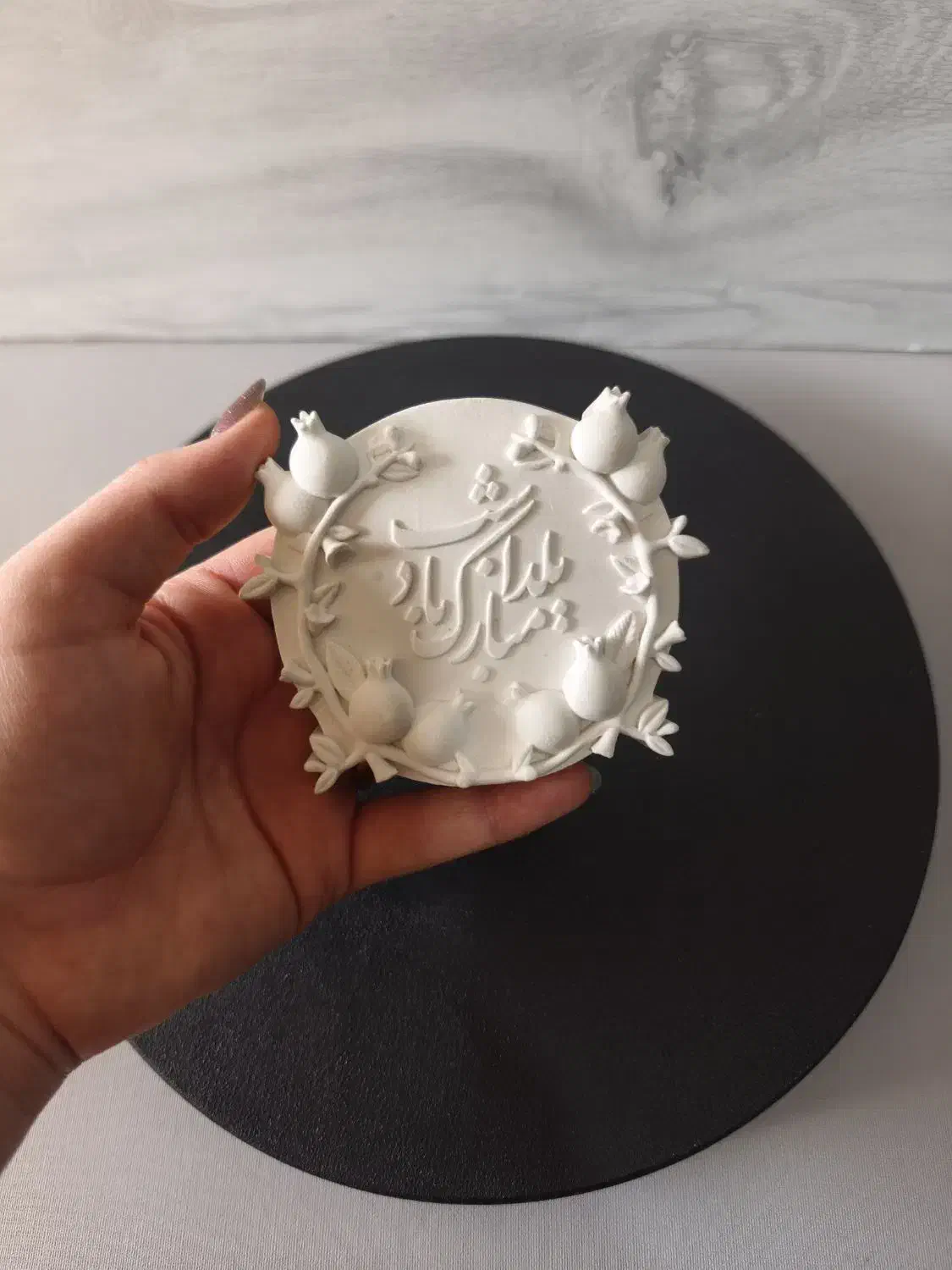 قالب سیلیکونی یلدایی و بیس خام  تمام کارها موجوده|مجسمه، تندیس، ماکت|دزفول, |دیوار