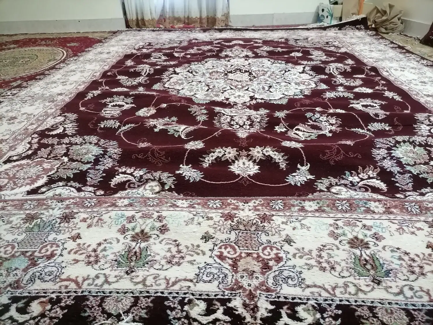فرش|فرش|گرگان, |دیوار