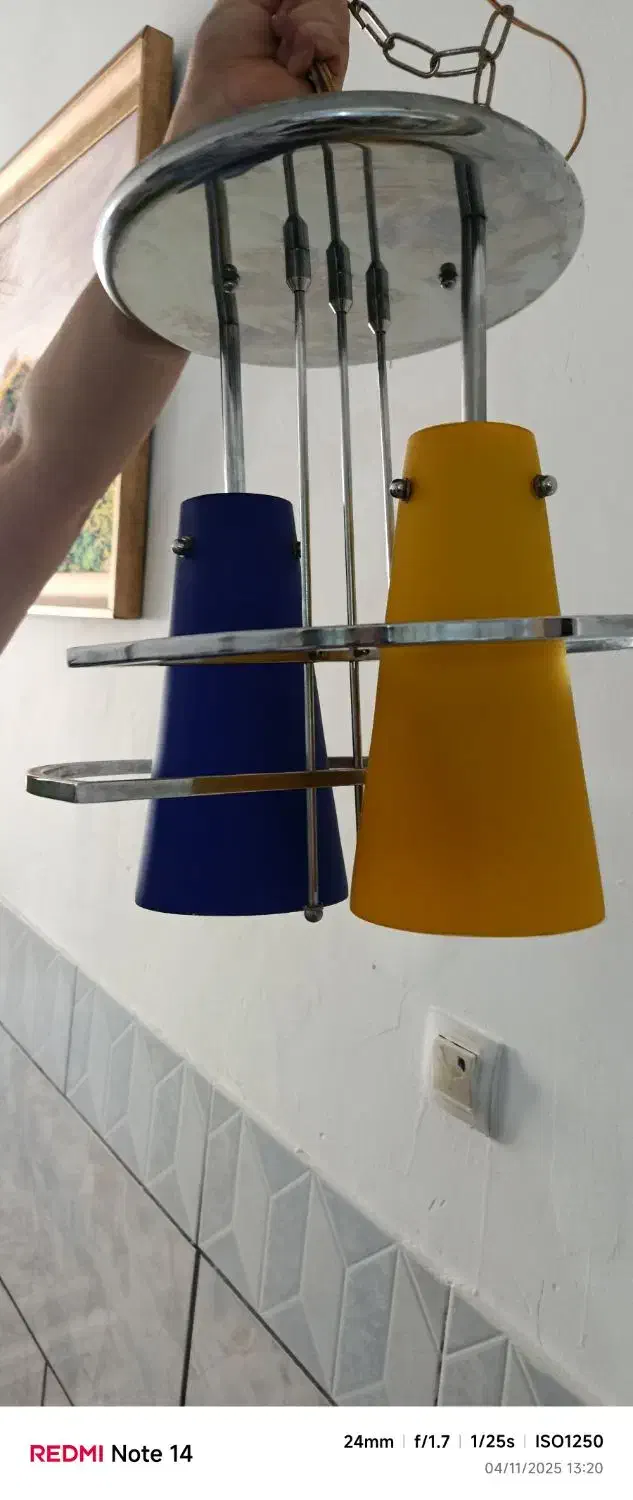 دو عدد لوستر زیبا|لوستر و چراغ آویز|بجنورد, |دیوار