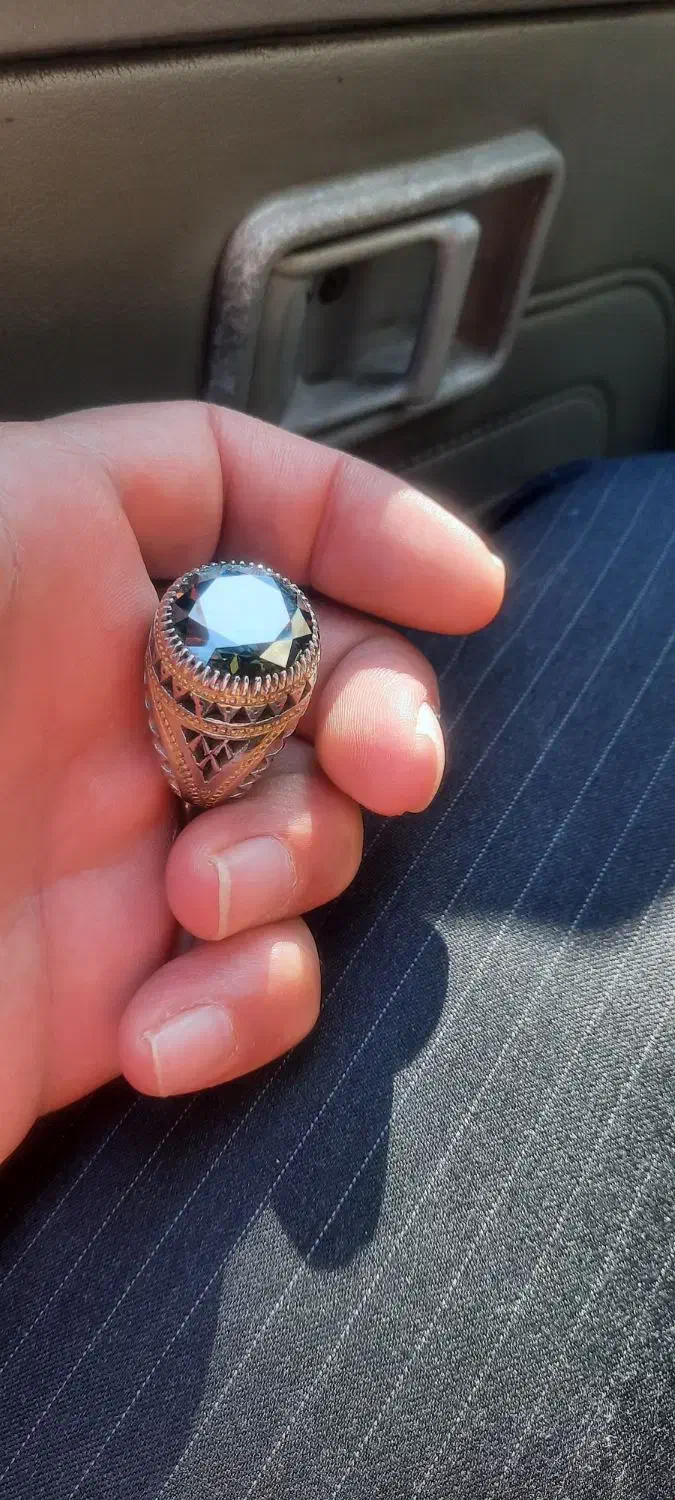 انگشتر موزنایت کلکسیونی استاد حیاتی|جواهرات|ارومیه, |دیوار