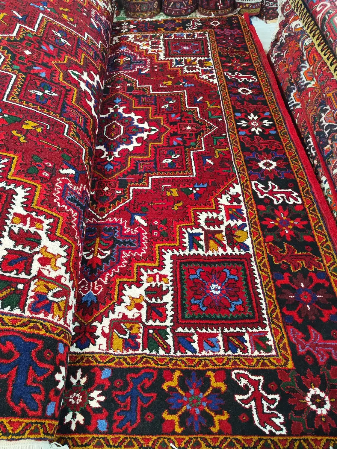 فرش چشمه زن اهر زیبا|فرش|بناب, |دیوار