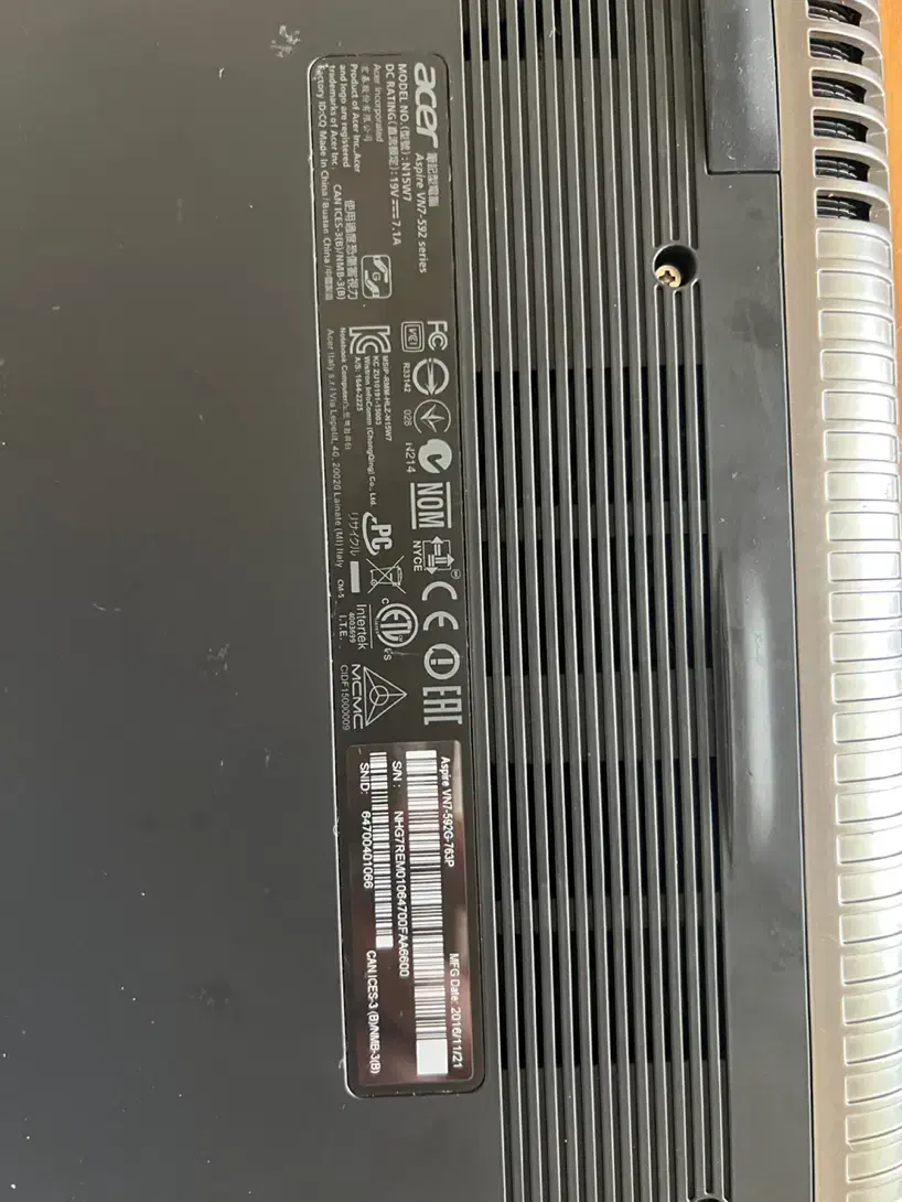 Acer 592 g|رایانه همراه|کرمانشاه, |دیوار
