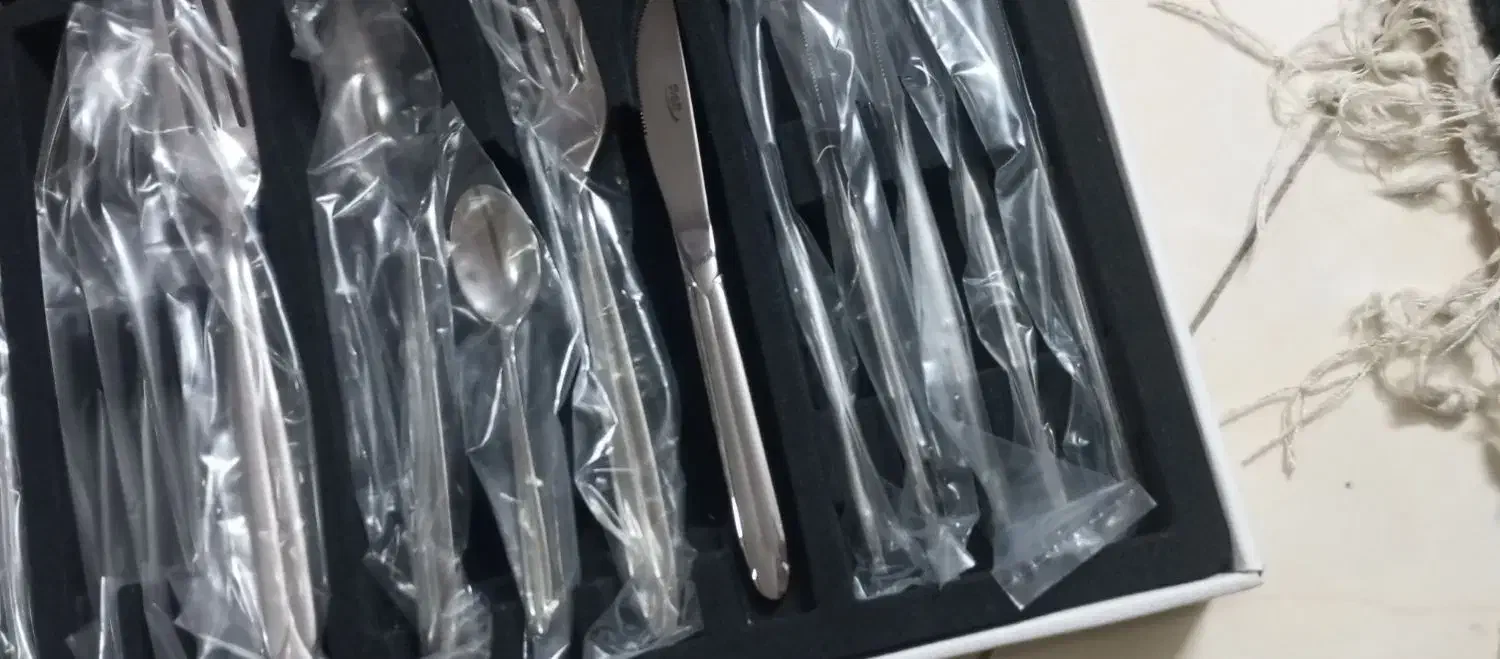 سرویس قاشق و چنگال ۶نفره|ظروف سرو و پذیرایی|مشهد, شهرک امام هادی (شهرک غرب)|دیوار