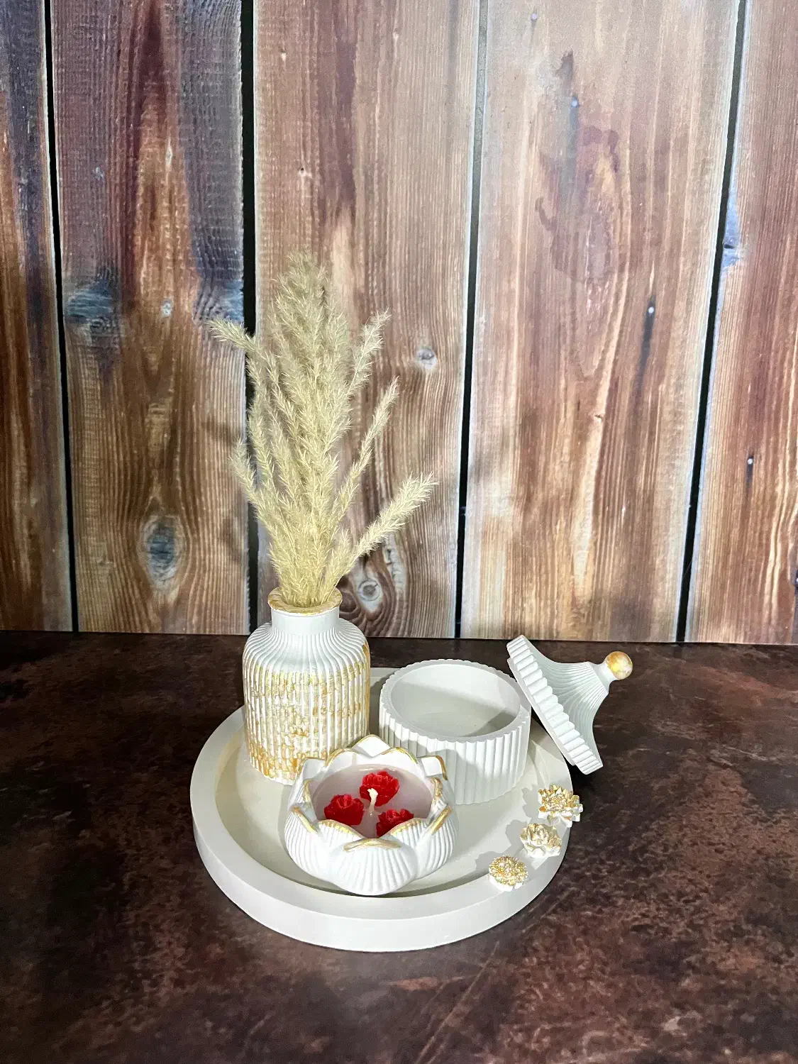 دکوری جا شمعی و سنگی|صنایع دستی و سایر لوازم تزئینی|پاکدشت, حصار امیر|دیوار