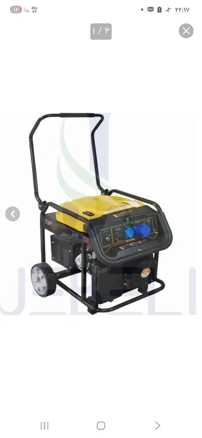 موتور برقی هیروساکی ۸.۵ هشت نیم کیلو وات نو|ابزارآلات|رشت, کوی حسینی|دیوار