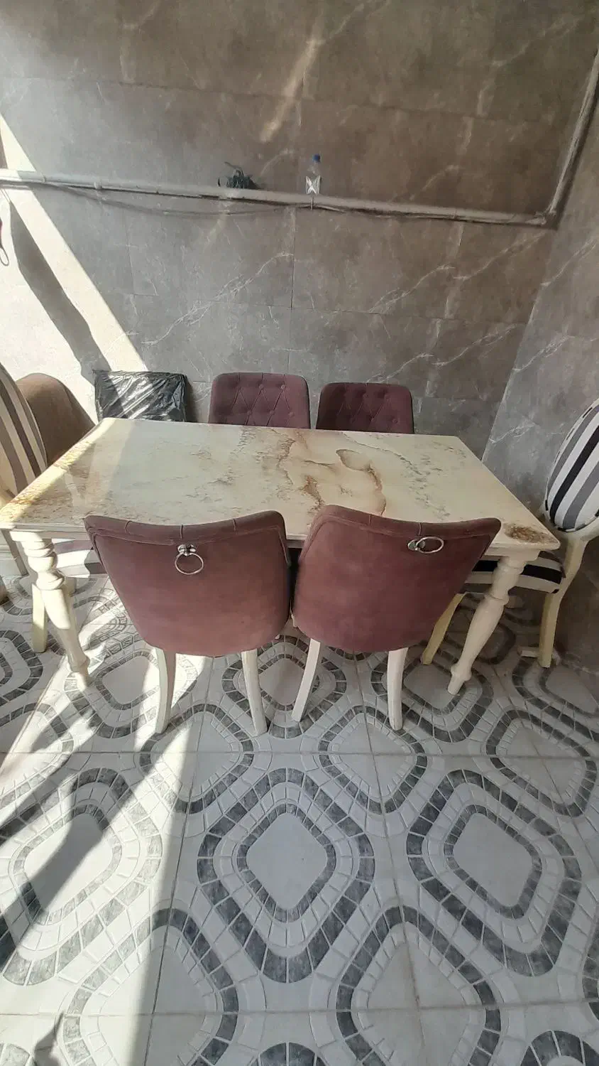 میزناهارخوری ۶نفره چستر|میز و صندلی غذاخوری|رشت, حومه رشت|دیوار