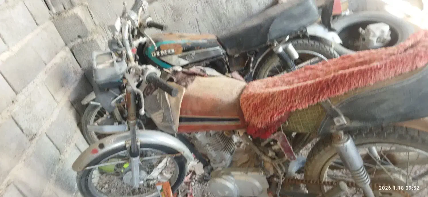 موتورسیکلت مزایده ای|قطعات یدکی و لوازم جانبی|بم, |دیوار