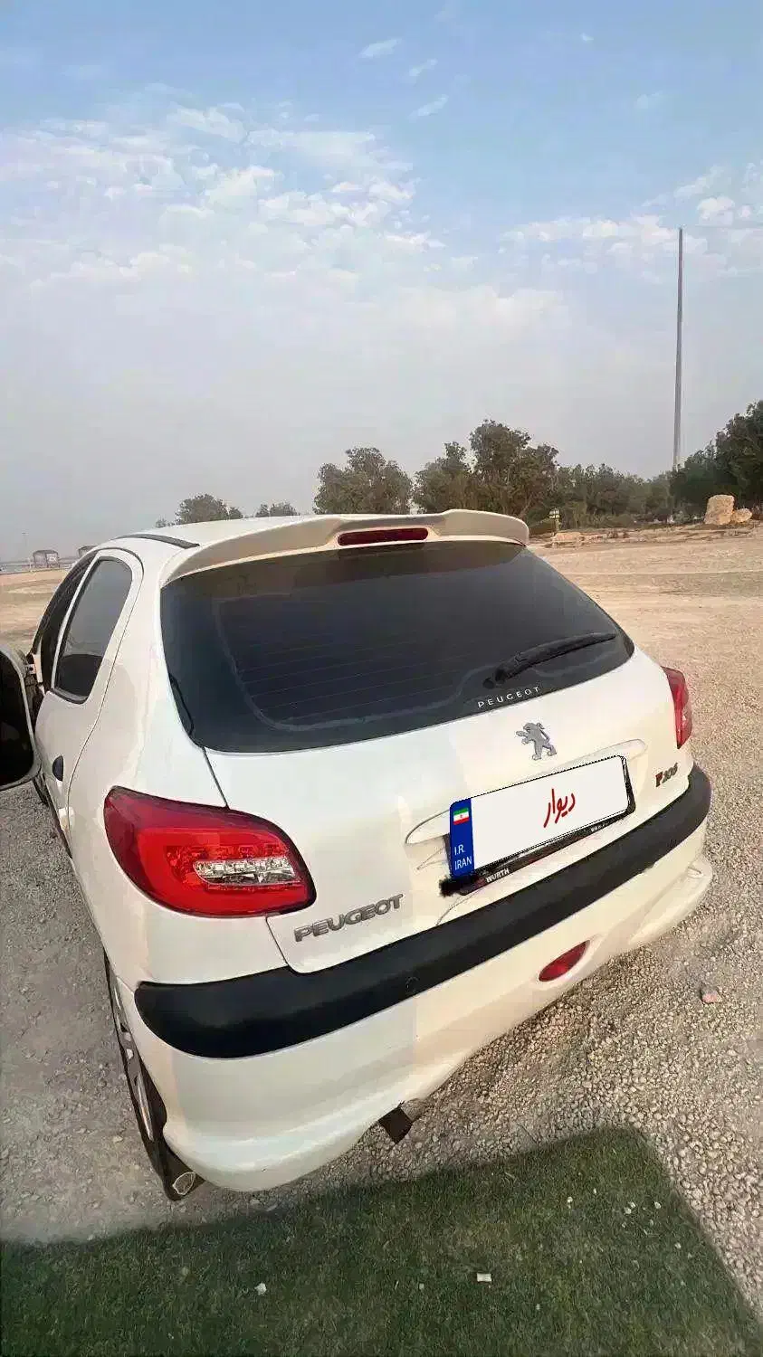 206 مدل ۹۴ تیپ ۵|خودرو سواری و وانت|کیش, |دیوار