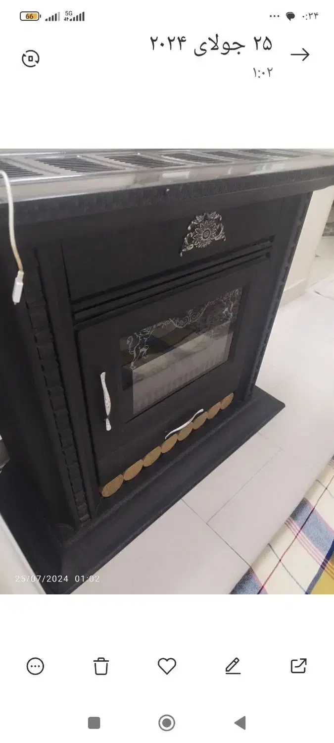 بخاری گازی نو نو|بخاری، هیتر، شومینه|اسلامشهر, مسکن مهر اسلاشهر (شهرک امام خمینی)|دیوار