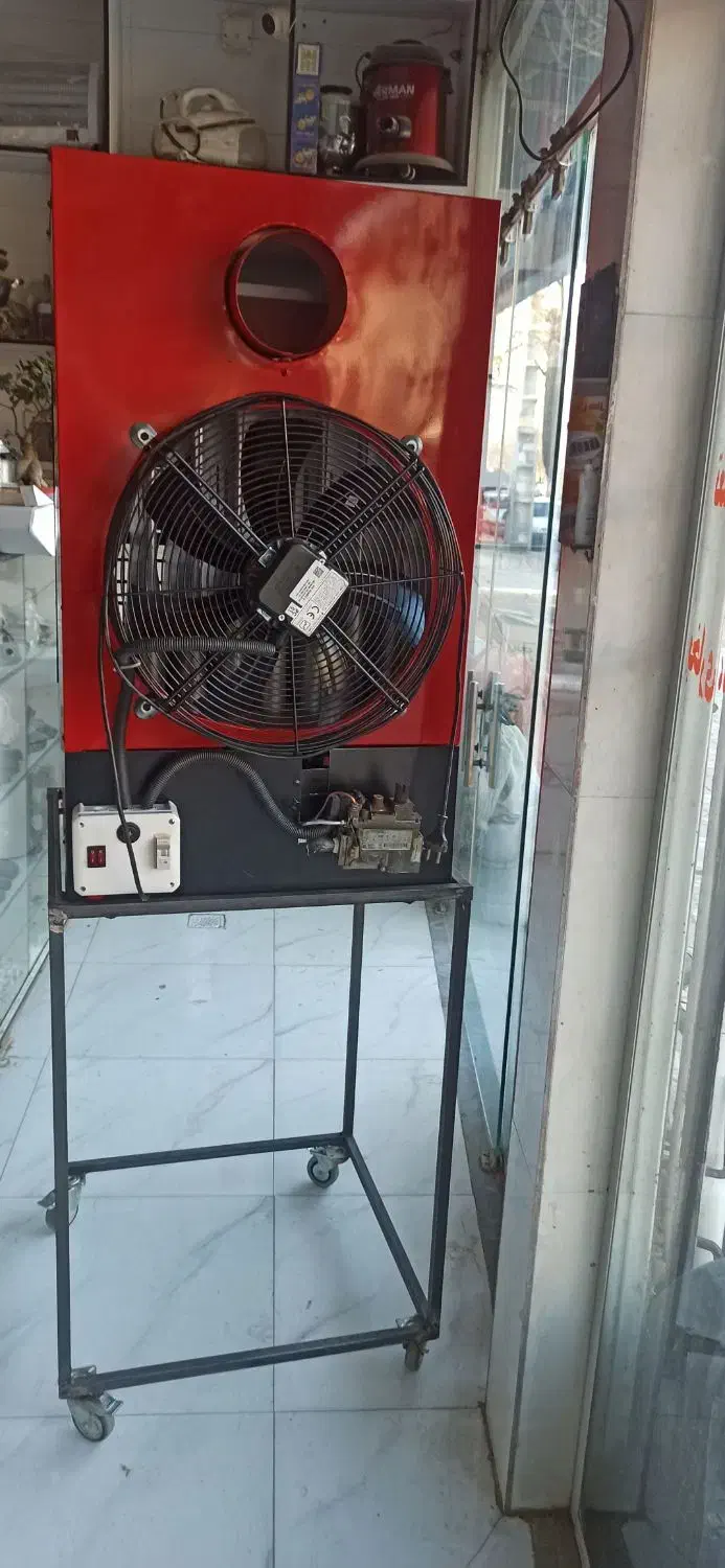 هیتر گازی برقی۶۴۰|بخاری، هیتر، شومینه|مریوان, |دیوار