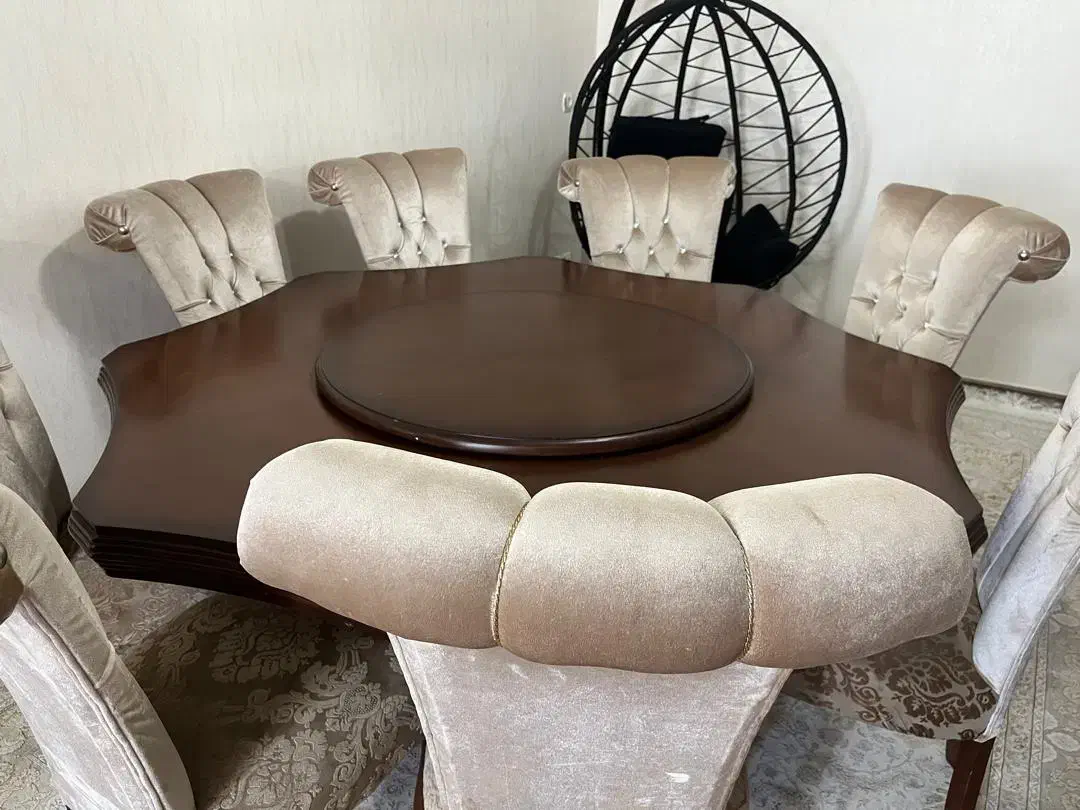 یه دست میز نهار خوری|میز و صندلی غذاخوری|گرگان, |دیوار