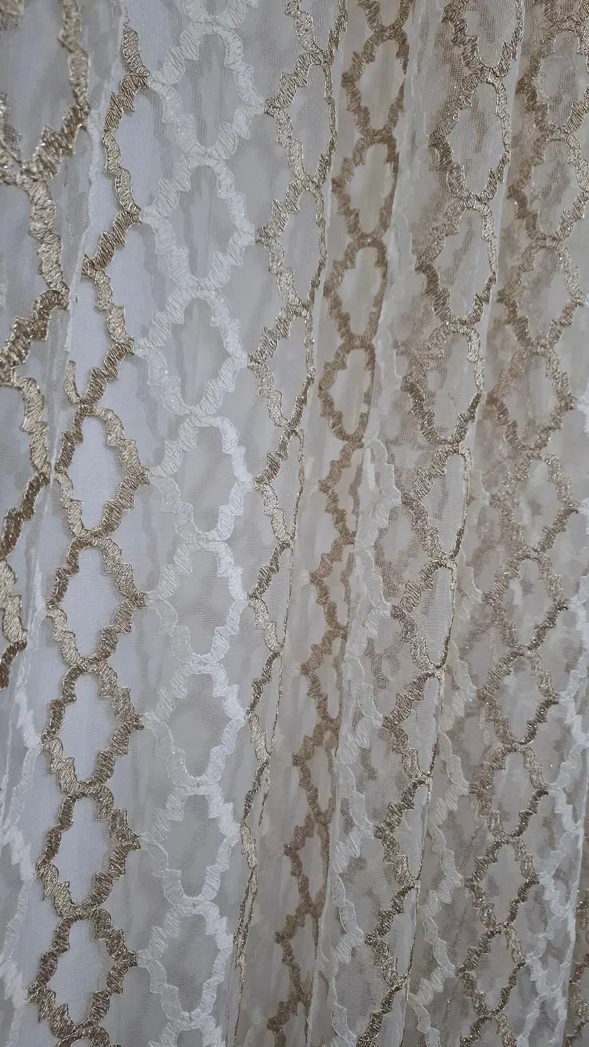 پرده حریر با کیفیت همراه استر|پرده، رانر، رومیزی|کیار, |دیوار