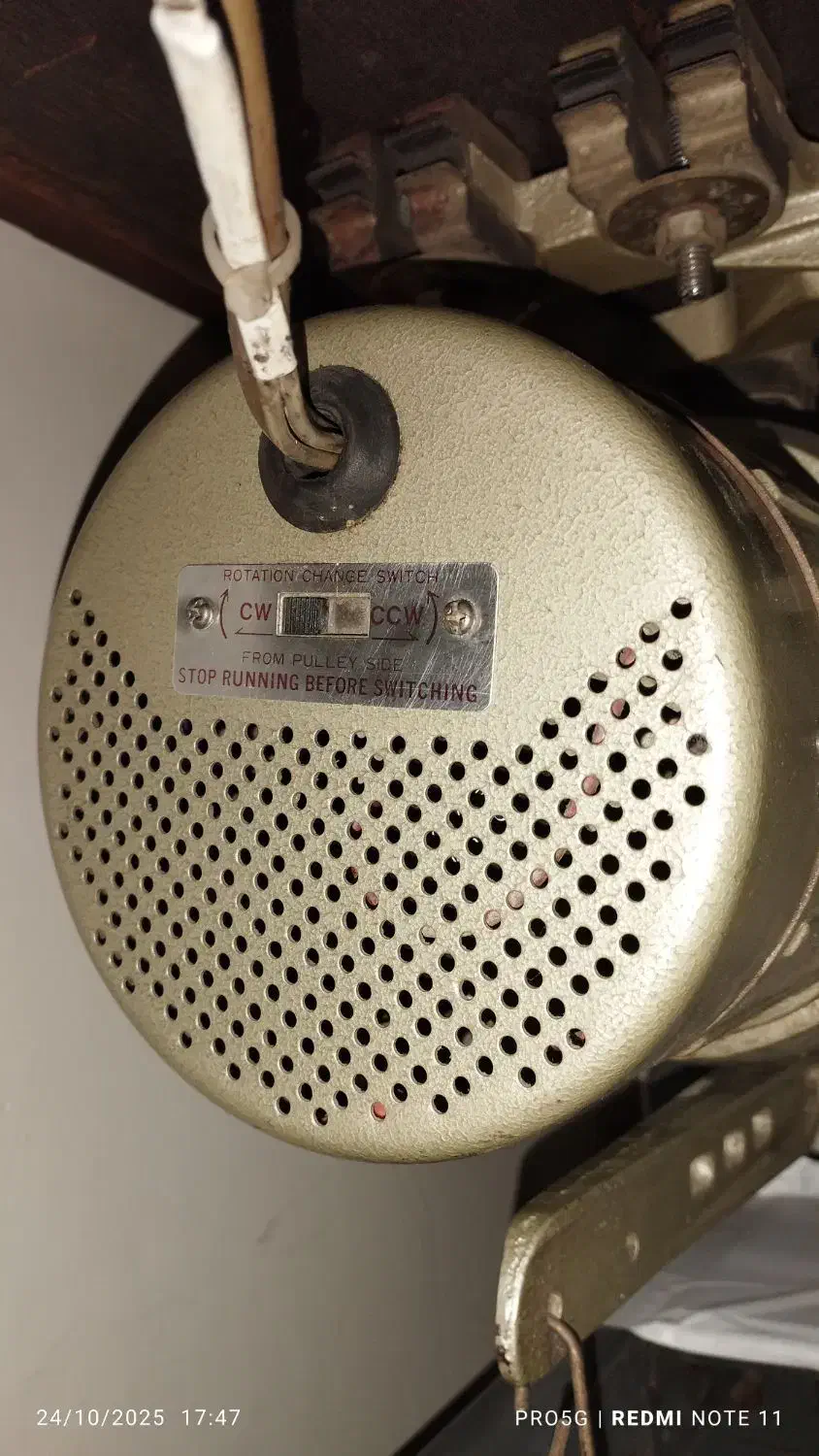 دینام چرخ تمیز وسالم|چرخ خیاطی و ریسندگی|محمدشهر, ولدآباد|دیوار