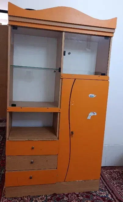 کمد چوبی سالم در حد نو|جاکفشی، کمد، دراور|فسا, |دیوار