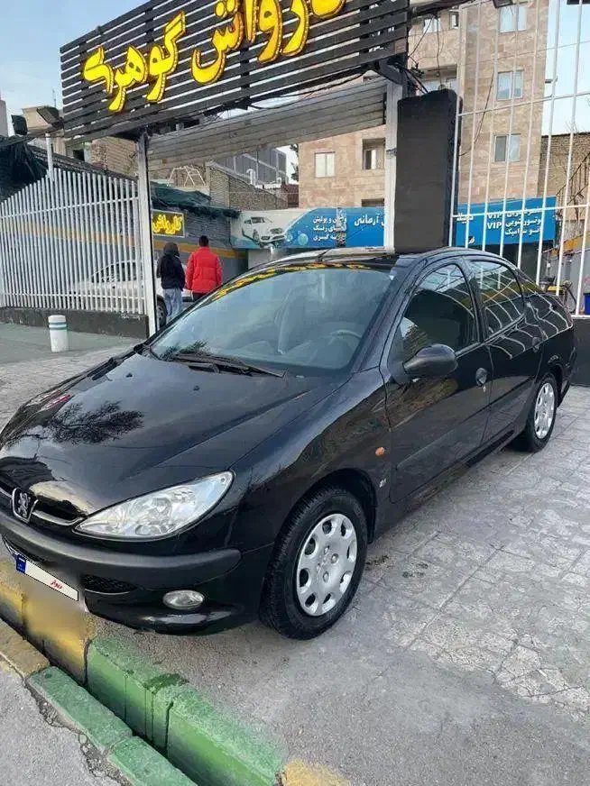 206 SD V8 بسیار تمیز|خودرو سواری و وانت|مشهد, نیروی هوایی|دیوار