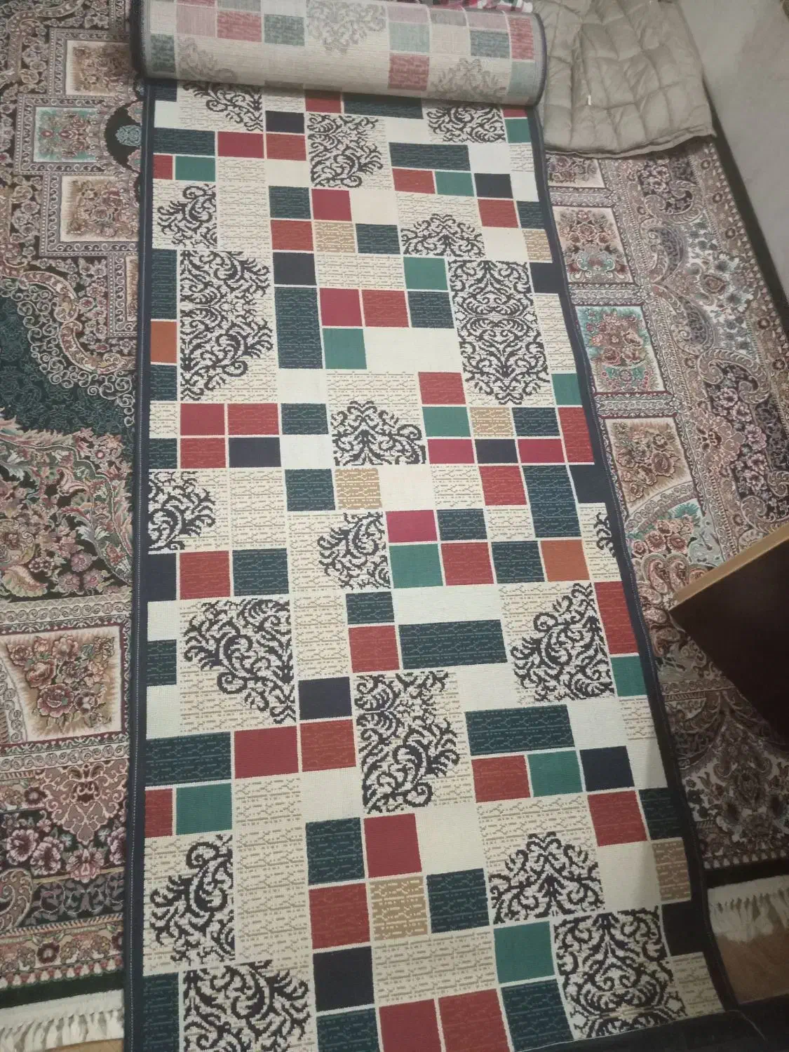 گلیم|گلیم، جاجیم، گبه|قوچان, |دیوار