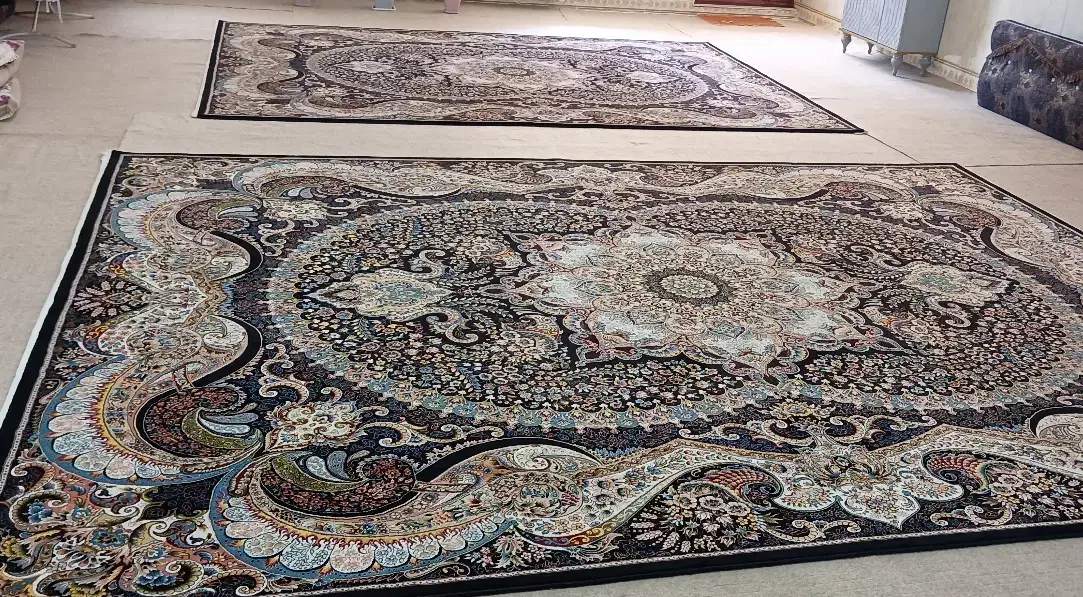 دو عدد فرش|فرش|صحنه, |دیوار