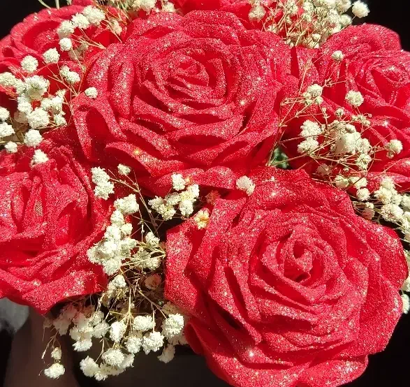 گلهای روبانی|گل مصنوعی|صدرا-فارس, فاز ۱|دیوار