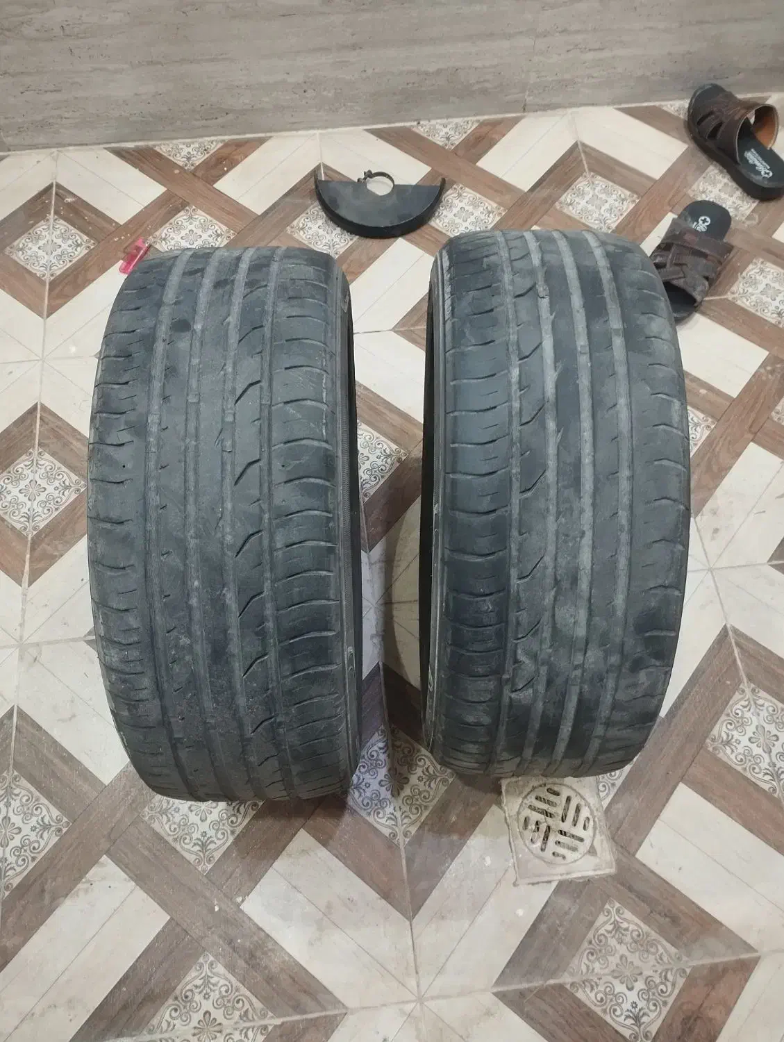 دو عدد لاستیک بارز سایز205.16.50|قطعات یدکی و لوازم جانبی|کارون, |دیوار