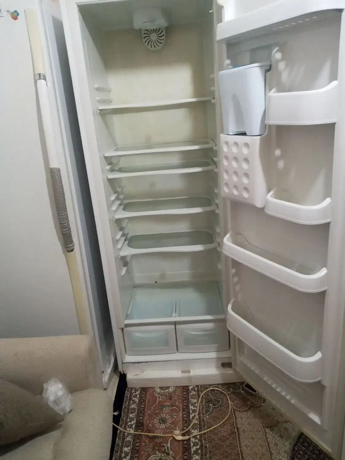 یخچال دوقلو الکترو استیل بدون برفک ۱۲ملیون|یخچال و فریزر|همدان, |دیوار