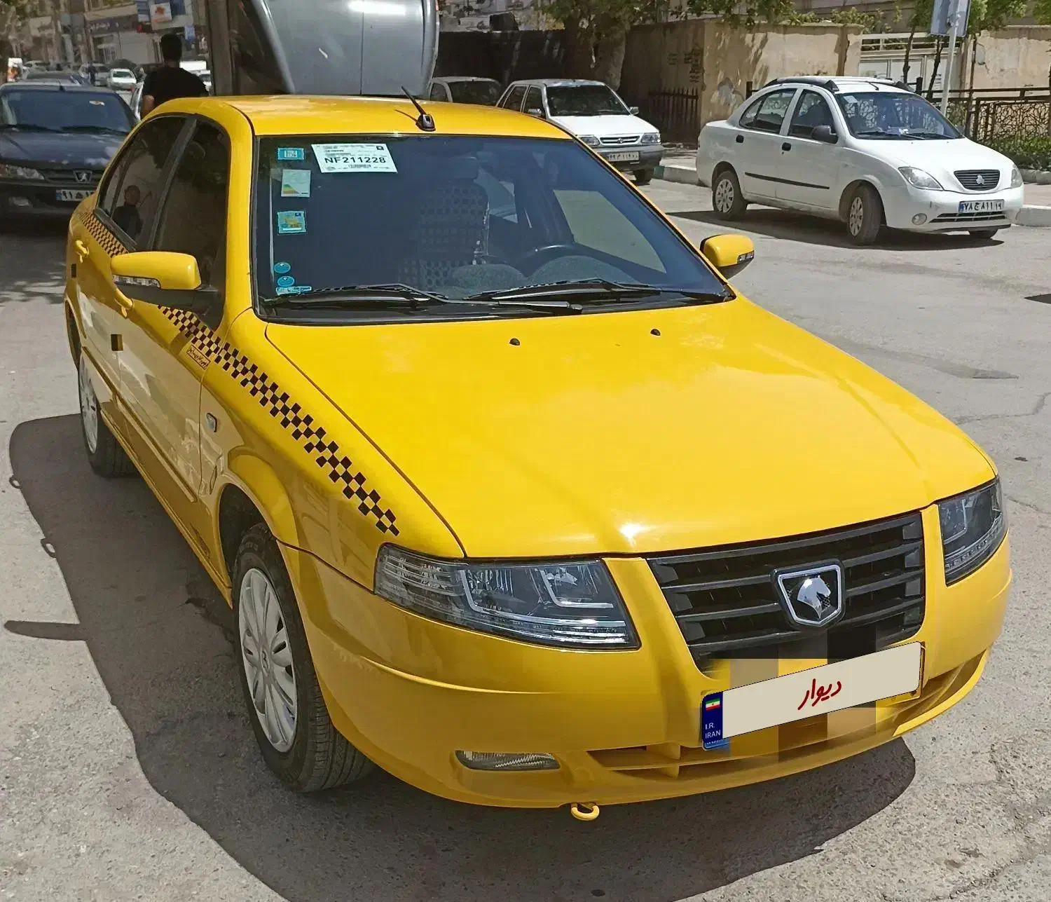 تاکسی سمند سورن مسیری|خودرو سواری و وانت|کرمانشاه, |دیوار