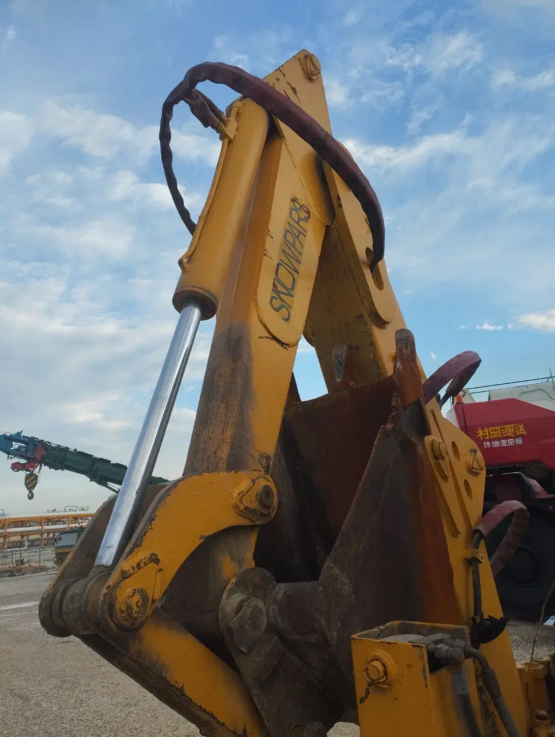 فروش بیل بکهو سنوپارس SP100|خودرو سنگین|شیراز, فرگاز|دیوار