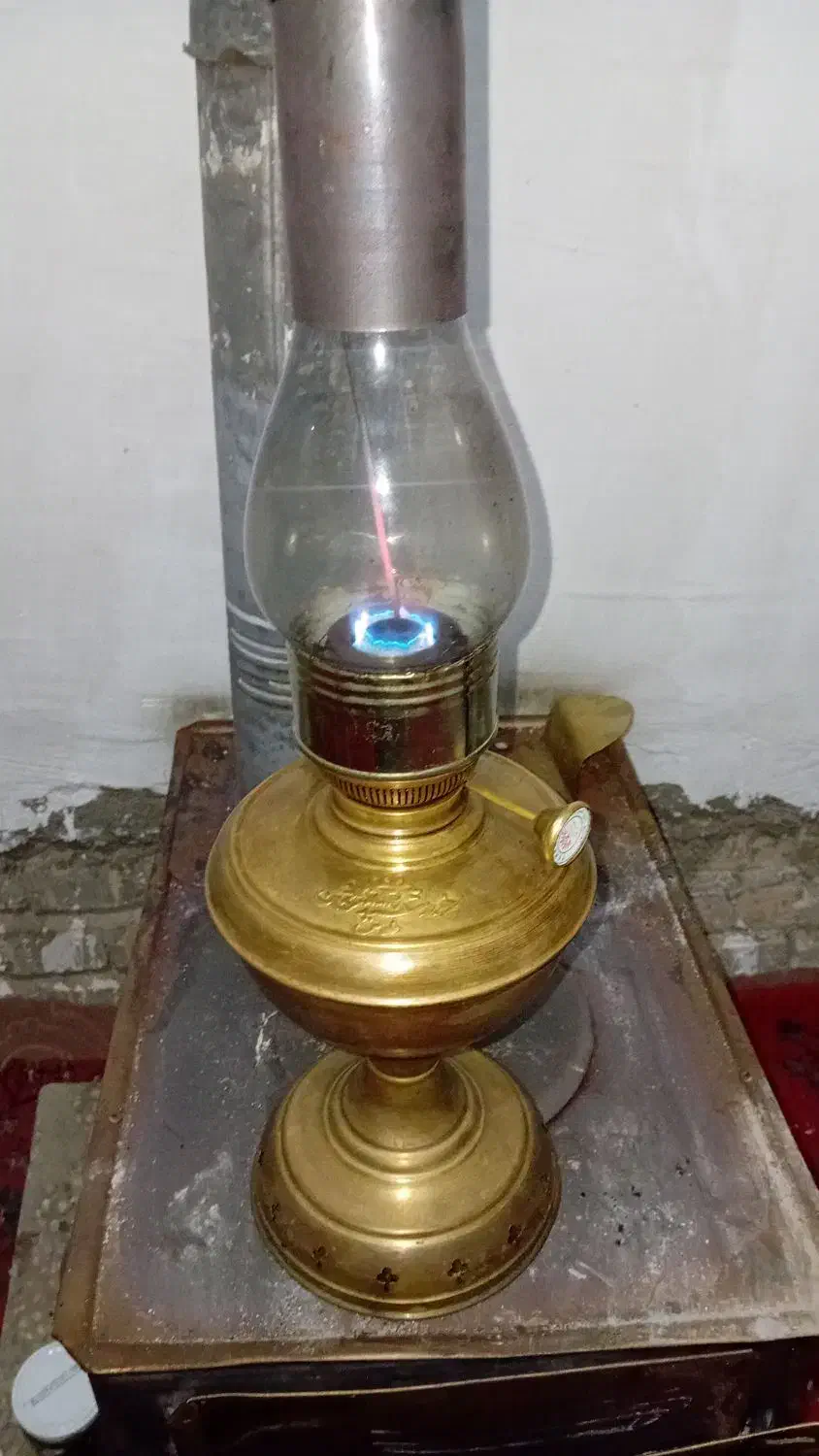 لمپا برنجی|لامپ و چراغ|گنبد کاووس, |دیوار