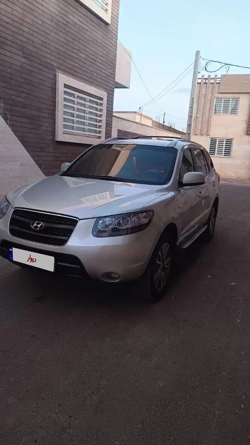 سانتافه2007فول نقره ای در حد صفر زرند|خودرو سواری و وانت|کرمان, |دیوار