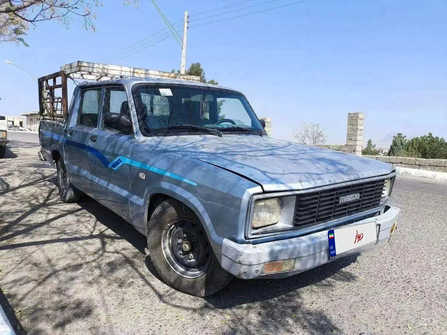 مزدا دوکابین مدل ۹۱ موتور ژاپنی|خودرو سواری و وانت|شهر بابک, |دیوار