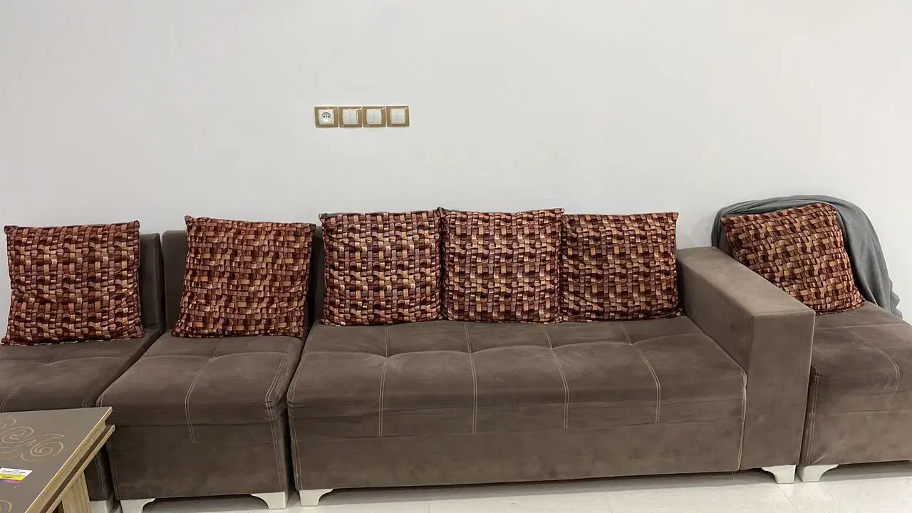 مبل 6 نفره تمیز در حد نو|مبلمان خانگی و میز عسلی|دزفول, |دیوار