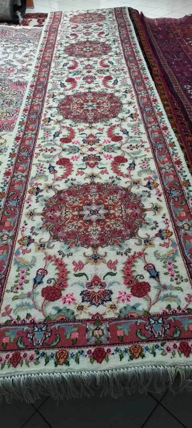 کناره دستبافت  ۸۰×۴ در حد نو واقعی|فرش|تبریز, |دیوار