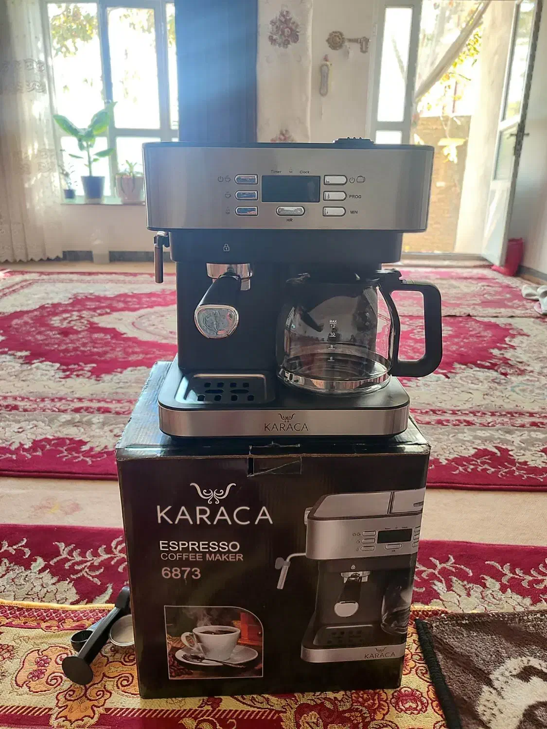 اسپرسو ساز برند کاراجا ترکیه|سماور، چای‌ساز، قهوه‌ساز|اهر, |دیوار