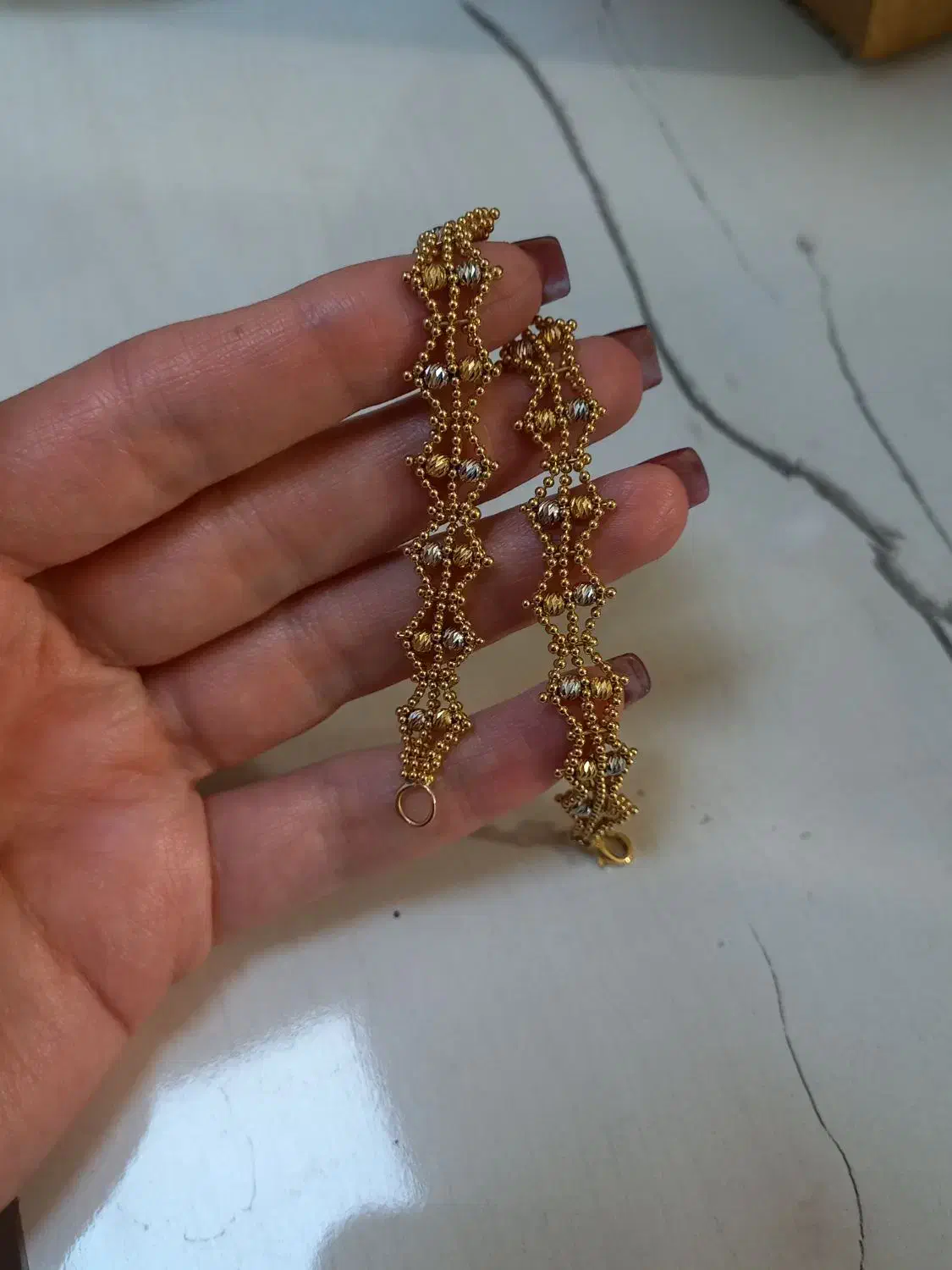 دستبند طلا ایتالیا|جواهرات|تبریز, |دیوار