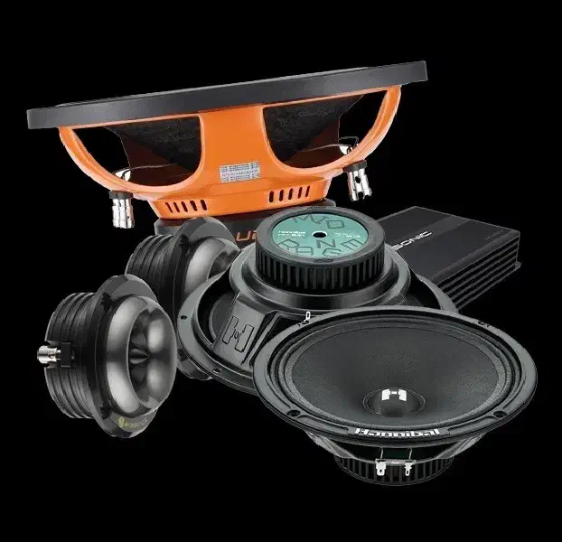 کیت کامل سیستم صوتی|قطعات یدکی و لوازم جانبی|قم, کوه سفید|دیوار