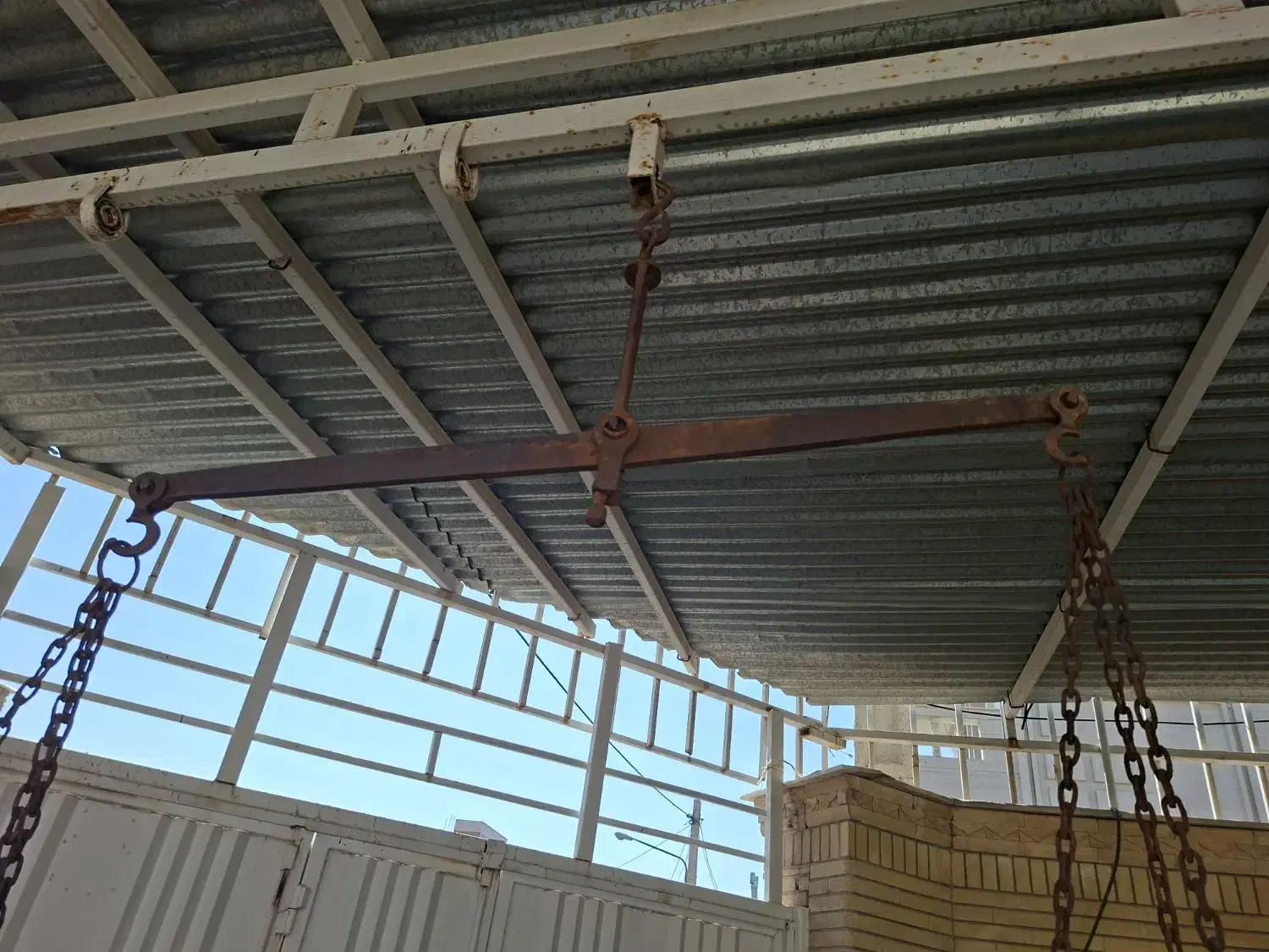 ترازو قاجاری کمیاب|کلکسیون اشیاء عتیقه|فسا, |دیوار