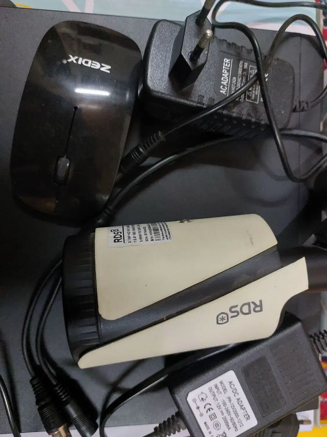 پک کامل دوربین مداربسته و مانیتور (یکسال کارکرد)|دوربین مداربسته|فومن, |دیوار