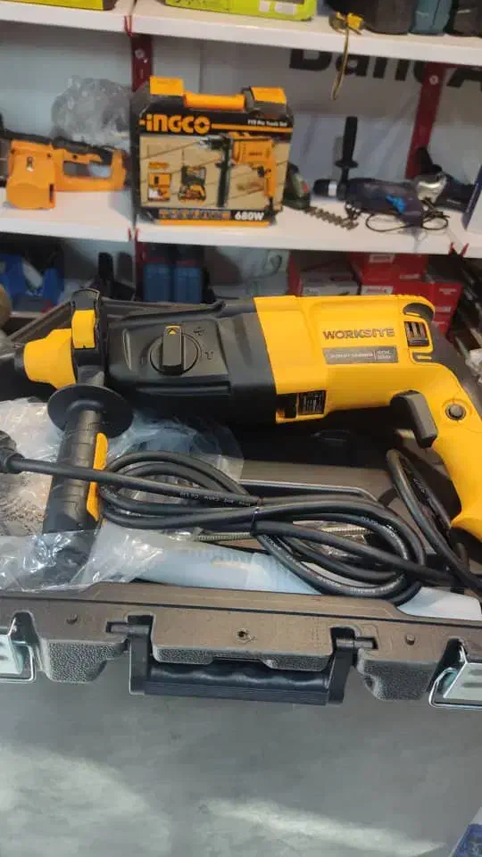 دریل سه کاره،چکشی،تخریب ، worksite اصل|ابزارآلات|اهواز, سپیدار|دیوار