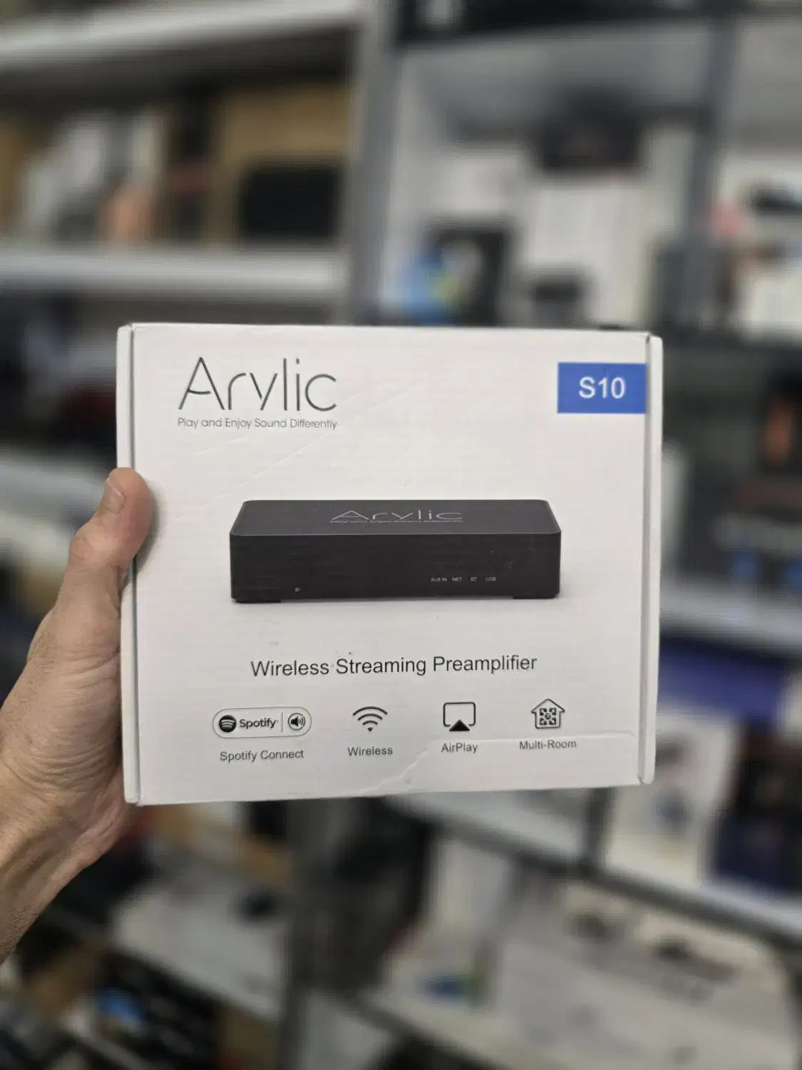 پخش کننده هوشمند بیسیم Arylic S10|سیستم صوتی خانگی|تهران, تهران‌نو|دیوار