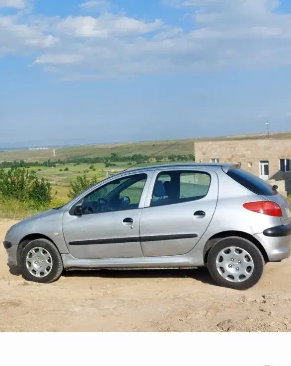 پژو ۲۰۶ نقره ای مدل ۸۳ تیپ ۲|خودرو سواری و وانت|تهران, باغ خزانه|دیوار