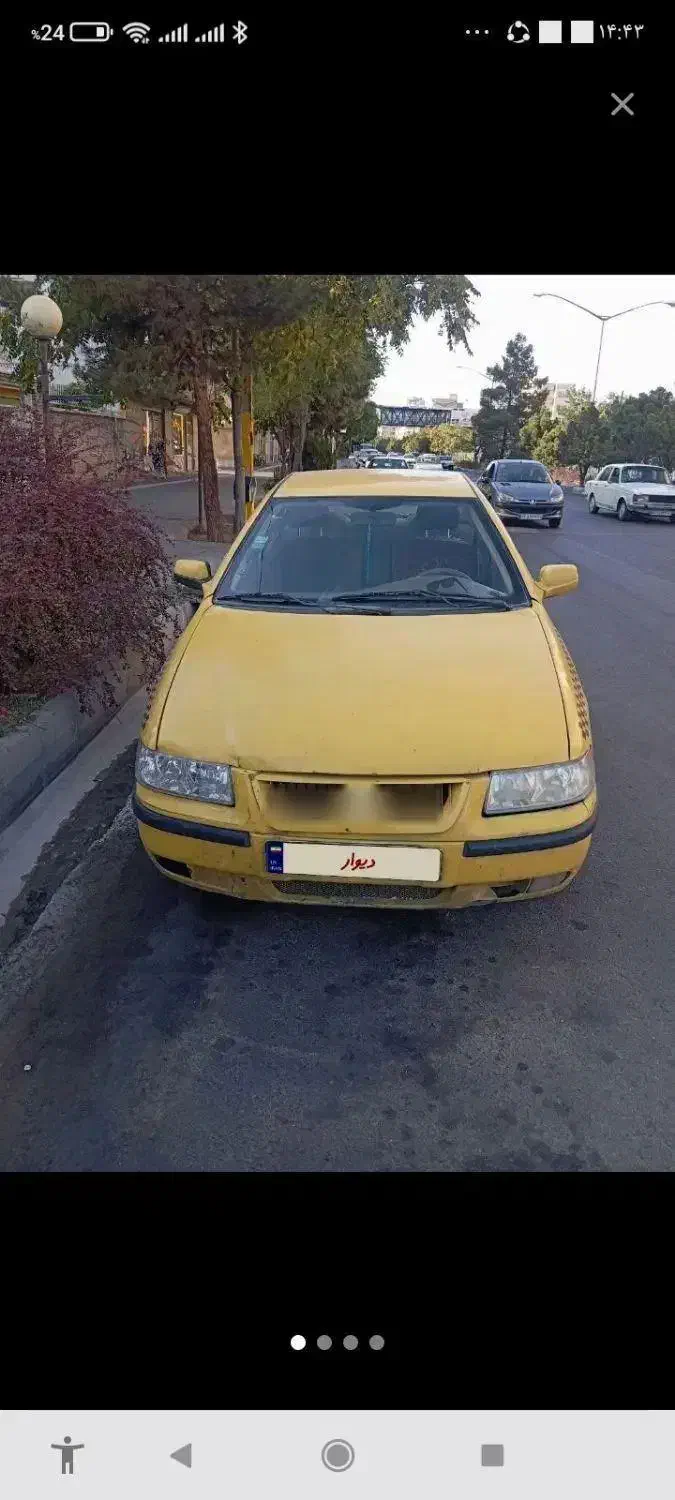 سمند تاکسی|خودرو سواری و وانت|تبریز, |دیوار