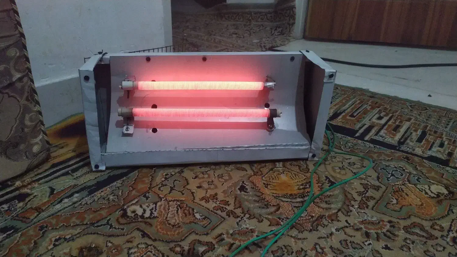 المنت دست ساز دو شعله کاملا اصولی|بخاری، هیتر، شومینه|رشت, کوی فکوری|دیوار